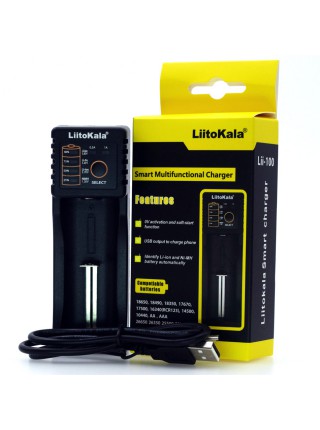 LiitoKala Lii-100, универсальная смарт зарядка