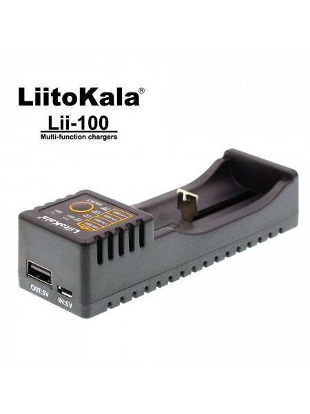 LiitoKala Lii-100, универсальная смарт зарядка